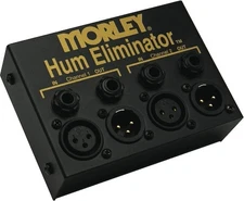 Hum Eliminator(TM) 2 - 2-Channel Box with 1/4 inch. "Smart Jacks" (TS or TRS)...