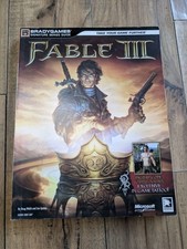 🔥BRADY GAMES FABLE 111 Xbox 360 OFFICIAL STRATEGY GUIDE BOOK Vintage