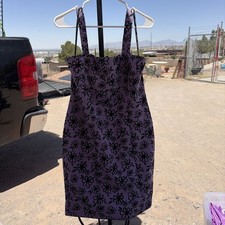 Forever 21 Purple Floral Dress Size XL New With Tags