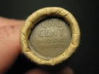 🔥ESTATE SALE COINS! PENNY ROLL 1909 VDB LINCOLN WHEAT CENT BOTH ENDS🔥 LOT 19x