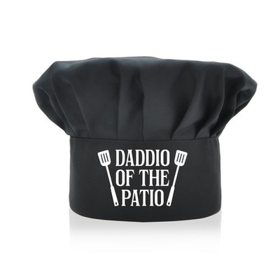 Daddio of The Patio Funny Chef Hat, Universal Adjustable for Adults, Funny BB...