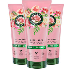 Herbal Essences Rose Scent Conditioner Soft & Smooth Hair Care 250ml x3 16.20 per litre