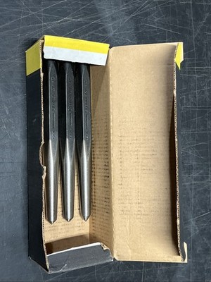 Stanley Proto J415/8 5/8  Black Oxide Steel Center Punch Metalworking NOS W/ Box