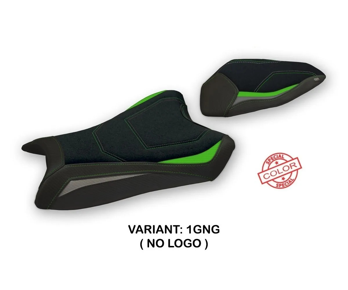 Seat cover Tomar SColor Ugrip Green-Gray TPZ KAWASAKI NINJA ZX 6 R 2019 2020 Zy