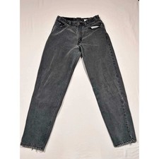 Vintage Levis 560 Mens 32x32 Orange Tab Tapered Black Jeans Made in USA