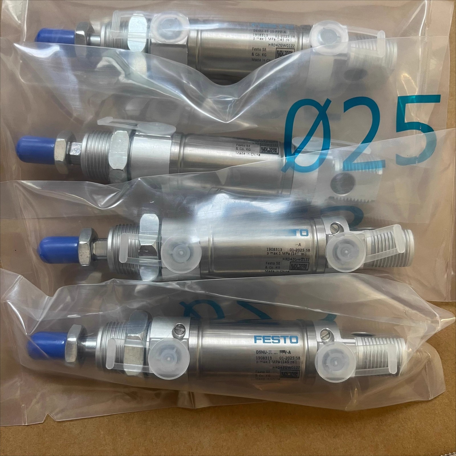 FESTO-DSNU-25-100-PPS-A 1PCS NEW FIT FOR cylinder In stock