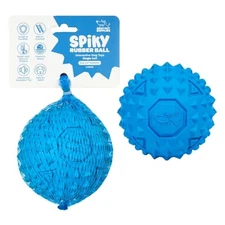 Best Pet Supplies Squeaky Dog Toys Soft Durable Fabric Blue 3.5"