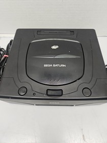 Sega Saturn Console System Bundle With Controller And Cables MK-80000A Tested