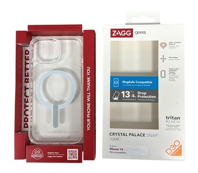 ZAGG Gear 4 Crystal Palace Snap D30 Schutzhülle kompatibel mit iPhone 14