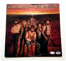 Charlie Daniels Autographed Million Mile Reflections Album LP ACOA PSA