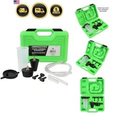 Power Steering Brake Bleed Adapter Kit Universal Fit for Air Removal