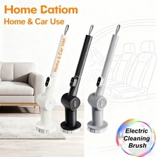 Electric Spin Scrubber Cordless Shower Scrubber with 7 Replaceable Brush