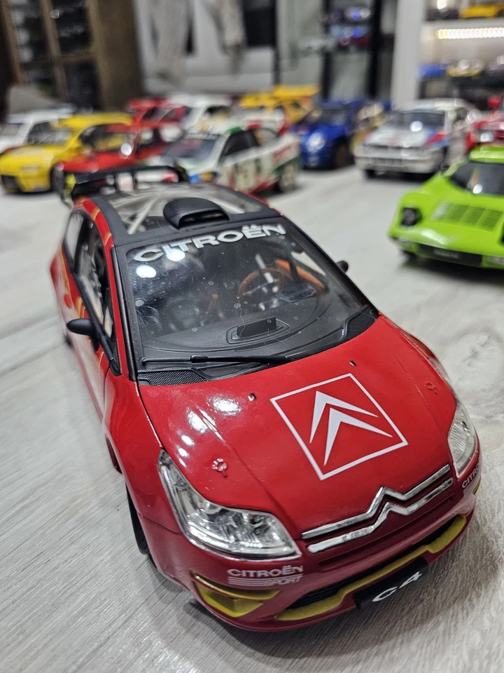 Citroën C4 Sport Concept Car 2006 Rosso 1:18 Solido No Box - Immagine 2 di 4