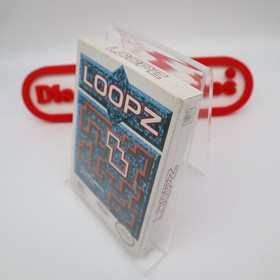 NES Nintendo Game LOOPZ / LOOPS - NEW & Factory Sealed with Authentic H-Seam!