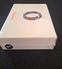 Smart Ring Activity Tracker Size 8 Black Bluetooth Free Shipping