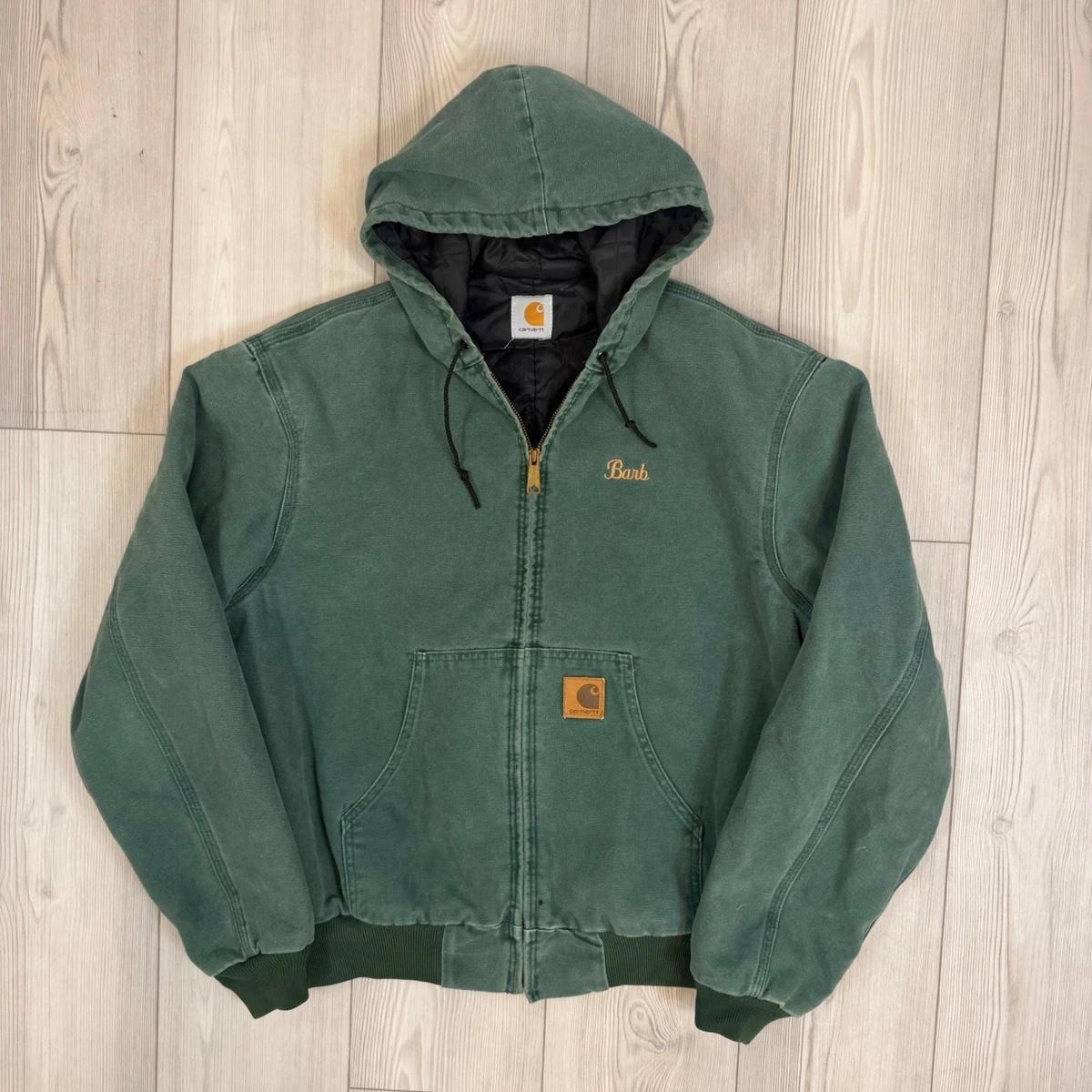 Preços baixos em Carhartt Green Casacos, jaquetas e Coletes para