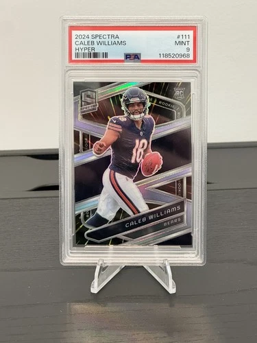 2024 Panini Spectra CALEB WILLIAMS #111 - Hyper /75 - PSA 9 Mint (RC)