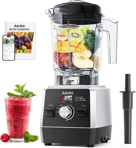 Aeitto Blenders for Kitchen 1800W Professional Countertop Blender, 68Oz Large Ca