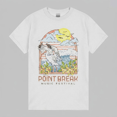 Point Break Festival 2026 IBIS Wave Line Up T-Shirt Unisex All Sizes CB1039