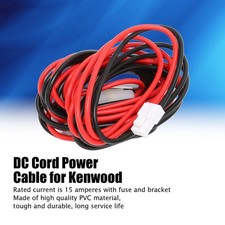 DC Cord Power Cable Car Mobile Radio Cable for Kenwood TK7160 TK8160 TK7360