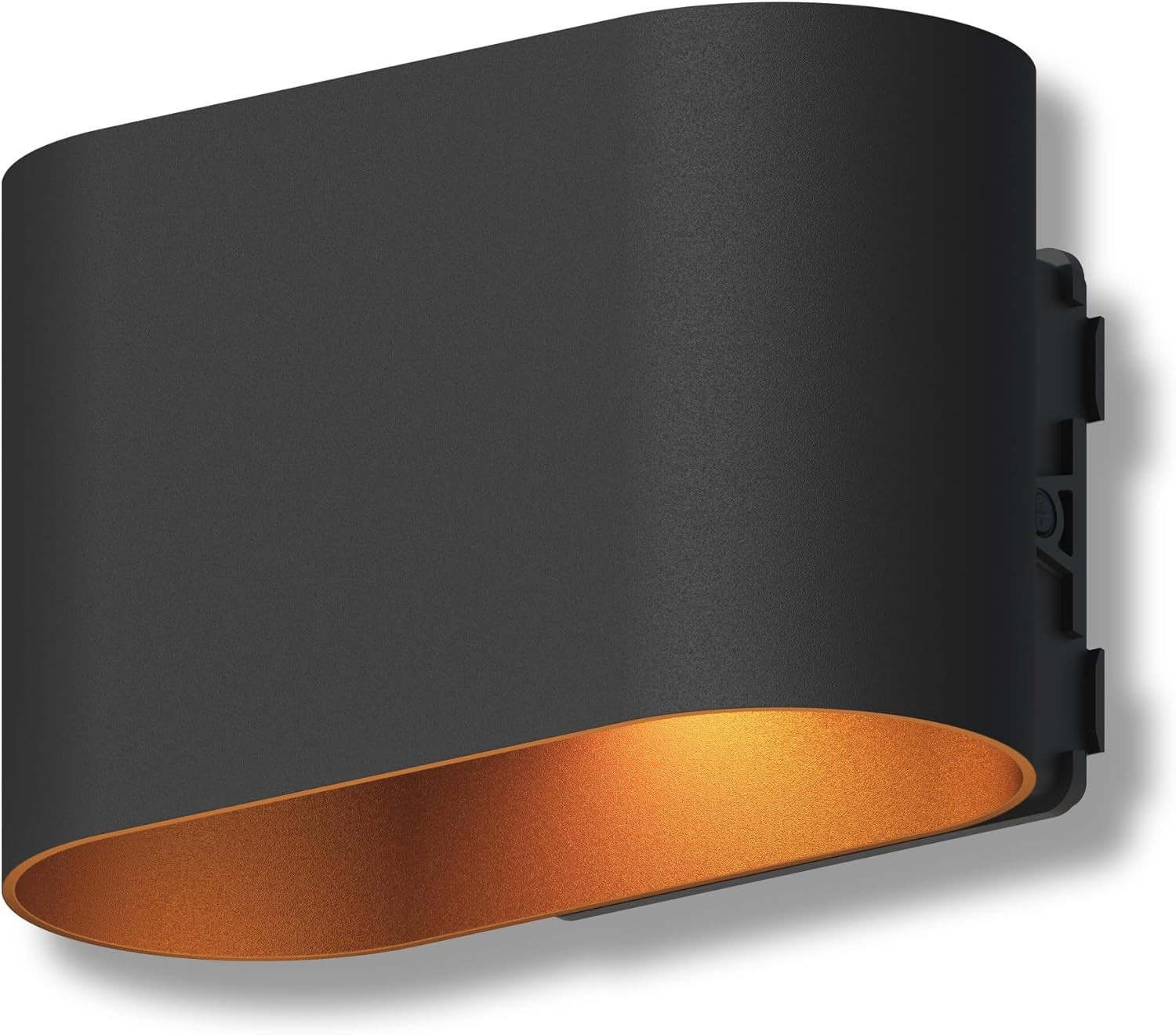 Applique Potenza Nero Oro: Tendenza Outdoor Up & Down IP54