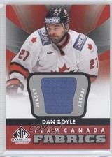 2012-13 SP Game Used Edition Team Canada Fabrics Dan Boyle #TC-3 0j8