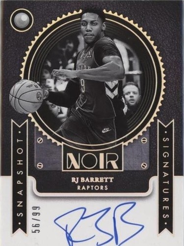 Panini 2020-21 Contenders RJ Barrett Sophomore Auto SC-RJB serial