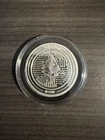 New Listing1 OZ 999 FINE SILVER ETH ETHEREUM BITPAY CRYPTO ROUND