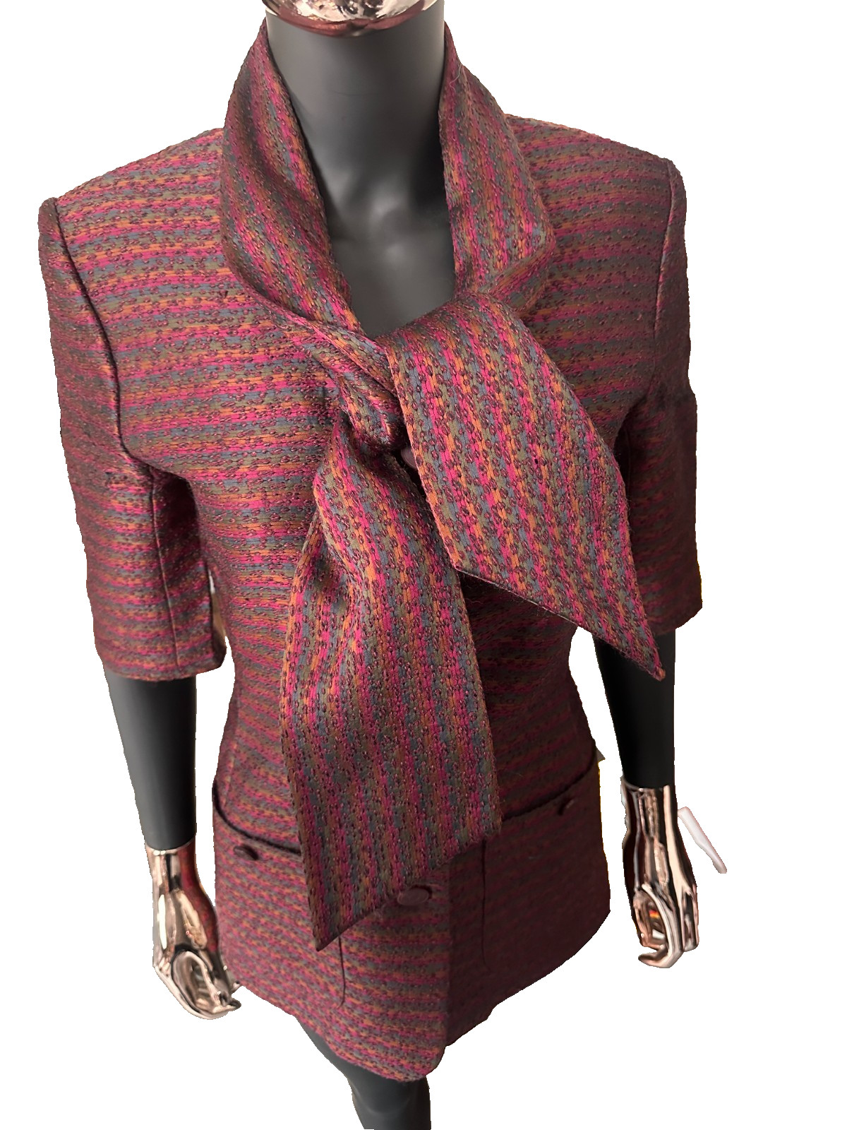 🇫🇷 Original wool and silk jacket signed GRÈS Pa… - image 1