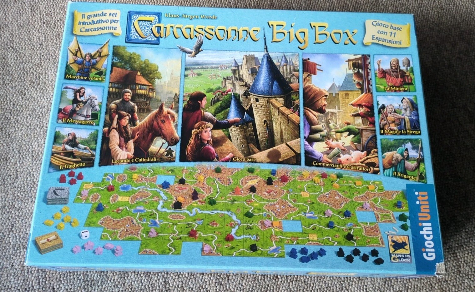 Carcassonne Big Box Edition Board Game