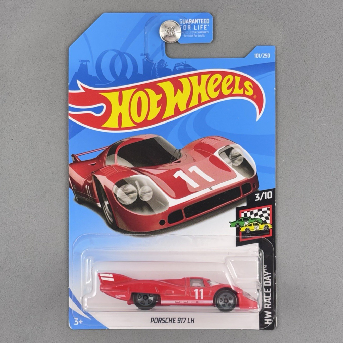 2019 Hot Wheels Porsche 917 LH Red HW Race Day 3/10 101/250