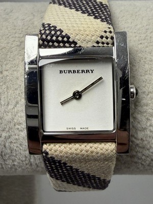 Burberry BU4305‎ New Battery Ladies Tank Watch 22MM 6.75\
