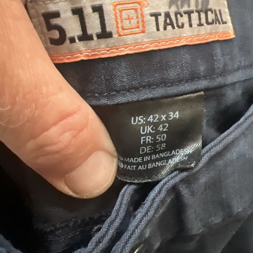 5.11 Tactical Stryke Cargo Pants Mens 42x34 Navy EMT Emergency Station Work - Picture 3 of 6