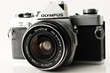 [Ecc+5] Olympus OM1 OM-1 MD SLR 35mm Film Camera G.Zuiko Auto-w 35mm F/2 Lens
