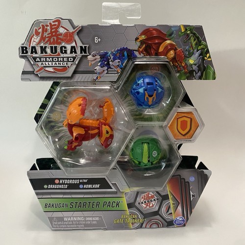 NEW Bakugan Armored Alliance Hydorous Ultra Dragonoid Howlkor Starter Pack - Picture 1 of 12
