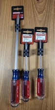 Nos Craftsman Usa Slotted Screwdriver Lot 3 941587 941581 Flat Blade New Old...