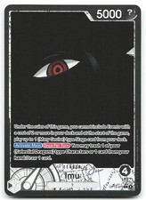 Imu (Alternate Art) Carrying On His Will OP13-079 Foil Leader One Piece NM