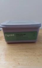 Figmint Food Storage Container Lilac Color Holds 5 Cups Dishwasher Freezer Micro