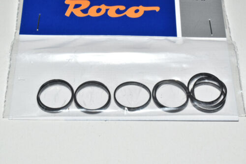 Roco H0 40076 Ersatz- Haftreifen 10 Stück NEU in OVP Gummireifen Haftringsatz - Bild 2 von 2