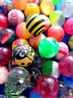 Flummi Springball Flummis Hüpfball Bouncing Ball 32mm | Mitgebsel Tombola Pinata
