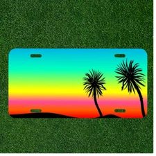 Landscape Scene Scenic Nature Custom Novelty License Plate Car Tag