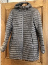 Arcteryx Ca34438nuri Silvergrey Women’s Puffer Windbreaker Jacket Size M Perfect
