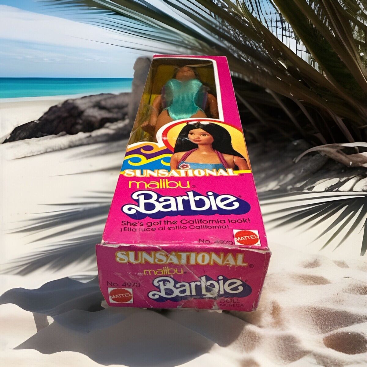 1983 Mattel Sunsational Malibu Barbie Doll Rare Hispanic 1983 Mattel Sunsational Malibu Barbie Doll Rare Hispanic