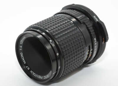 EXC+++++] Pentax 67 135mm f4 SMC P SMCP f/4 Macro Lens from