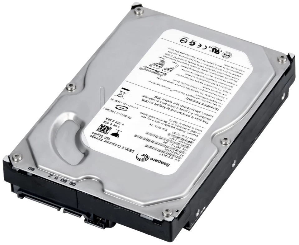 Hard Drive Seagate DB35.2 ST3160212SCE 160GB 7200RPM 2MB SATA II 3.5" Inch - Image 3 of 3