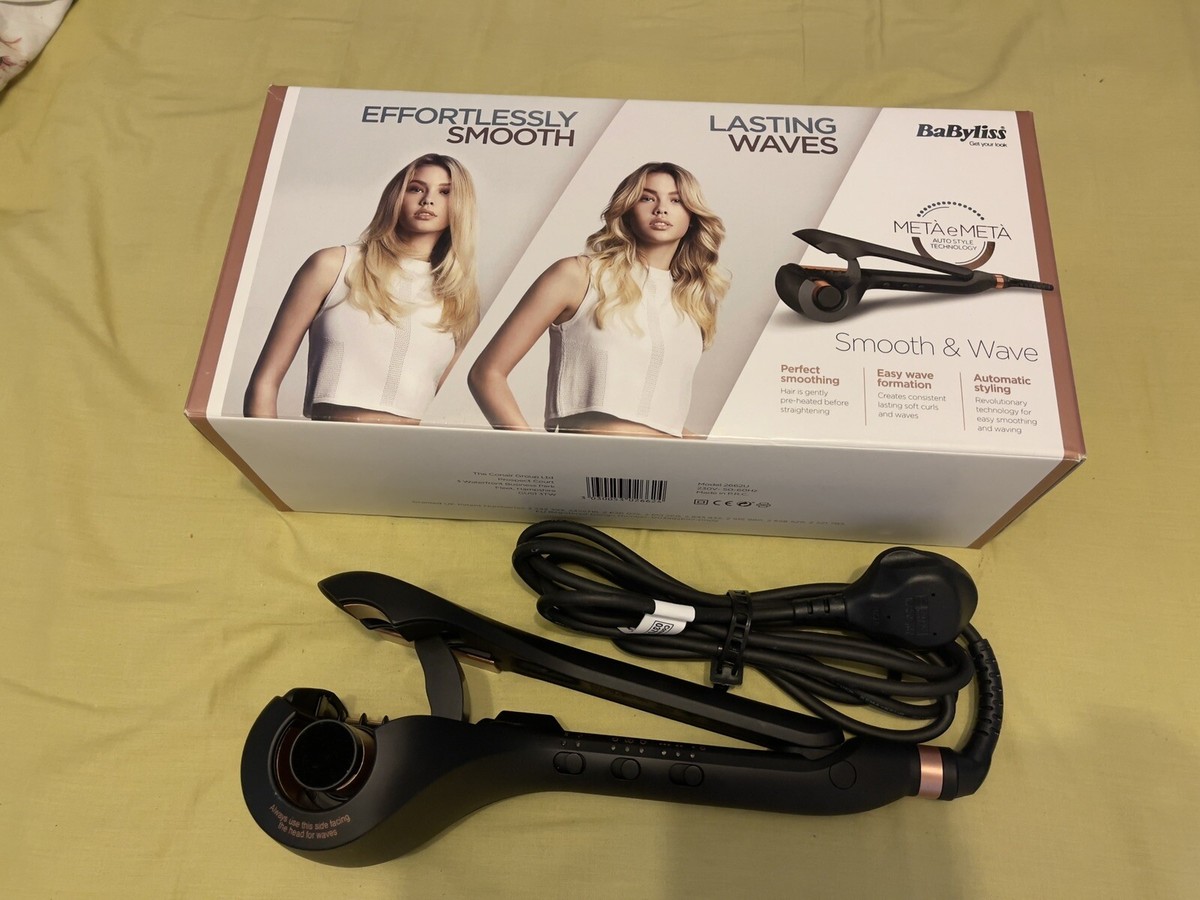 Hair Straightening Curling Wand Boots Boots Babyliss Smooth And
