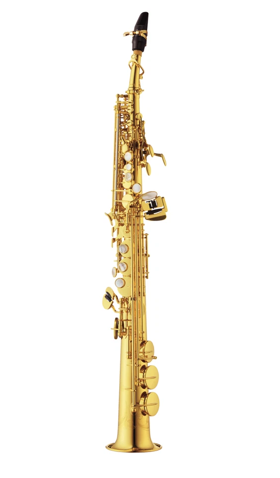 Saxofón Soprano YANAGISAWA S-WO10 Bb con Estuche Boquilla Ligadura Nuevo Foto 2 de 4