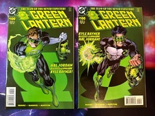 Green Lantern #100: Two Variants- 2 Double Covers,  DC 1998 NM