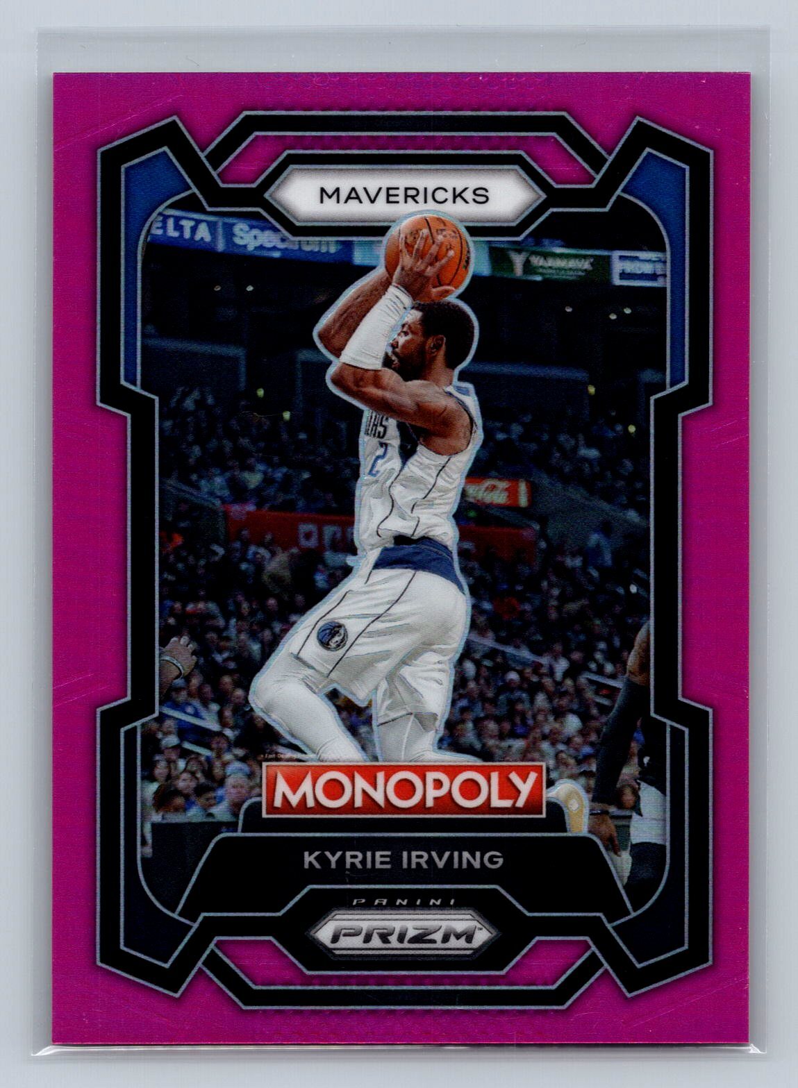 2023-24 Panini Prizm Monopoly Kyrie Irving #23 Pink #/149 Dallas Mavericks