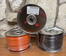 500 FT THHN/THWN WIRE. 12AWG STRANDED BC  600 VOLT. MADE IN USA.  7 COLORS
